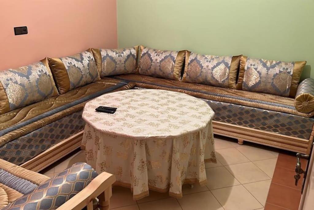3 Zimmer Wohnung Corniche Nador Sidi Ali- Am Meer & Wifi Zewnętrze zdjęcie